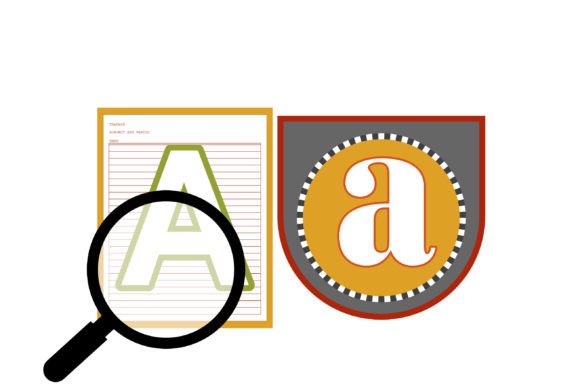 School Medley Font PNG with transparent background - Preview 5