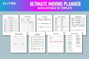 Ultimate Moving Planner Canva KDP Graphic by Lavlu Creative Zone ...