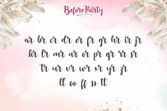 Before Thirty Font - Preview 6