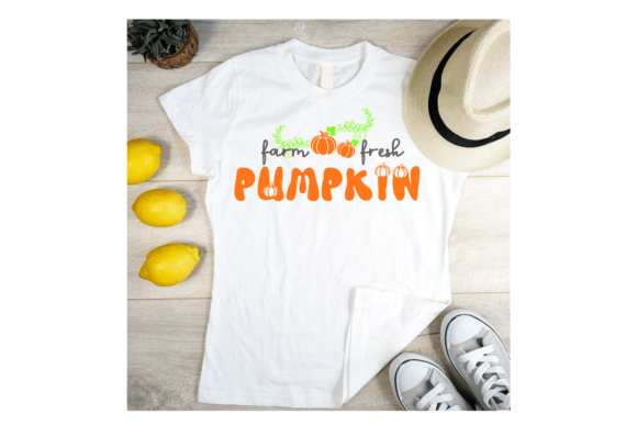 Farmhouse Pumpkin Font PNG with transparent background - Preview 4
