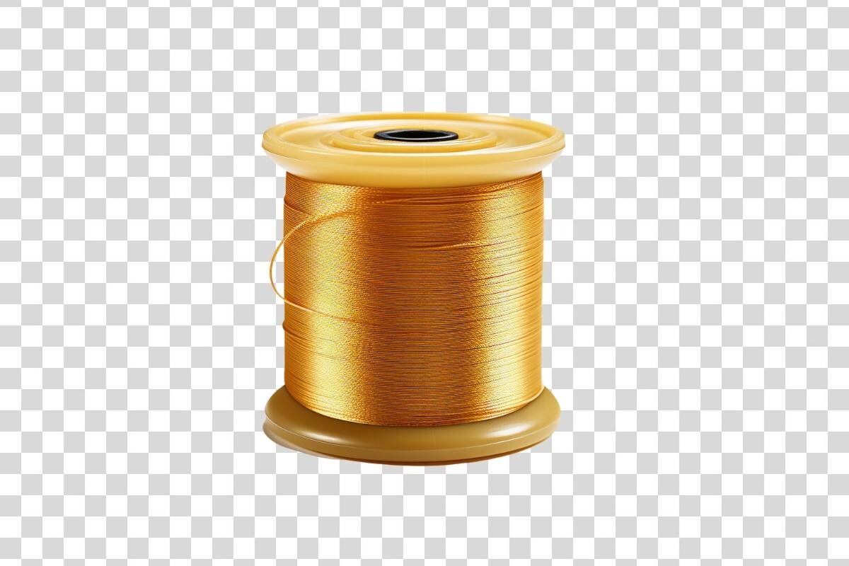 Golden Thread 2 Isolated Graphic by Whimsy Girl · Creative Fabrica