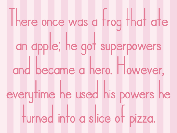Hello Doll Font - Preview 2