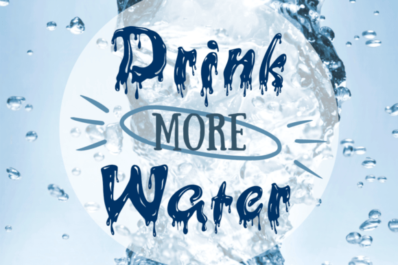 Mount Water Font PNG with transparent background - Preview 2