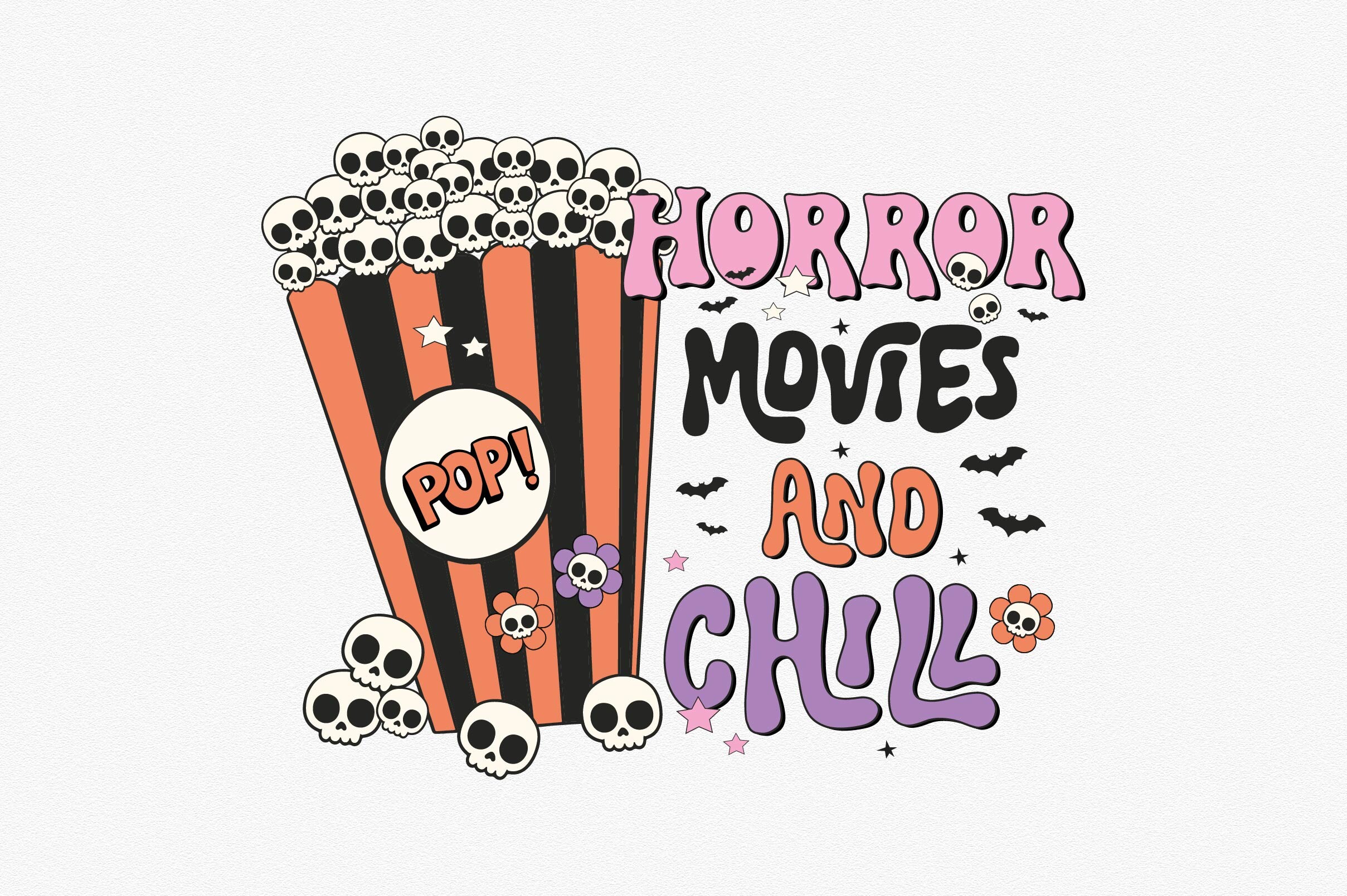 Retro Horror Movies Halloween PNG Graphic by Dream Creation · Creative Fabrica