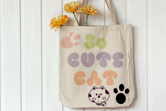 Retro Cute Font PNG with transparent background - Preview 4