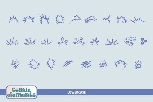Comic Elements Font - Preview 2