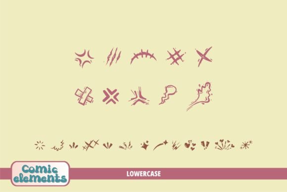 Comic Elements Font - Preview 3