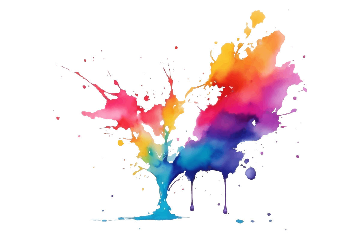 Ink Splash Graphic by pixeness · Creative Fabrica
