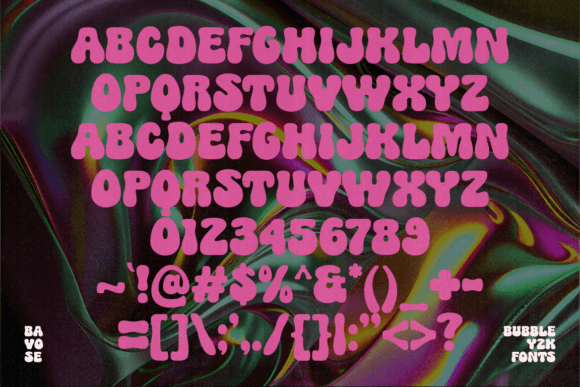 Bavose Font - Preview 2