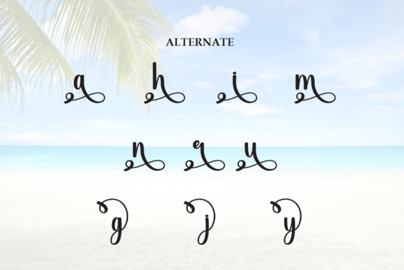 Beach Day Font - Preview 6