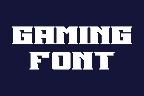 Brody Gaming Font - Preview 1