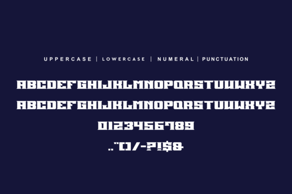 Brody Gaming Font - Preview 4