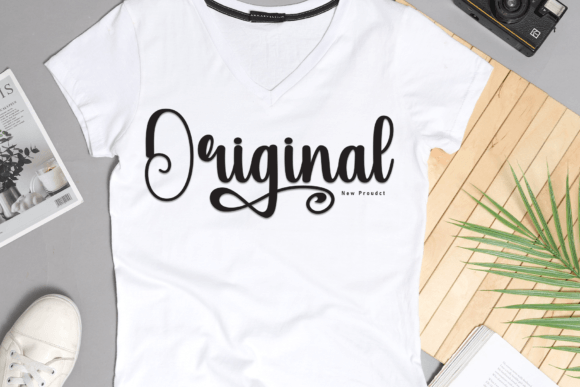 Drying Font - Preview 2