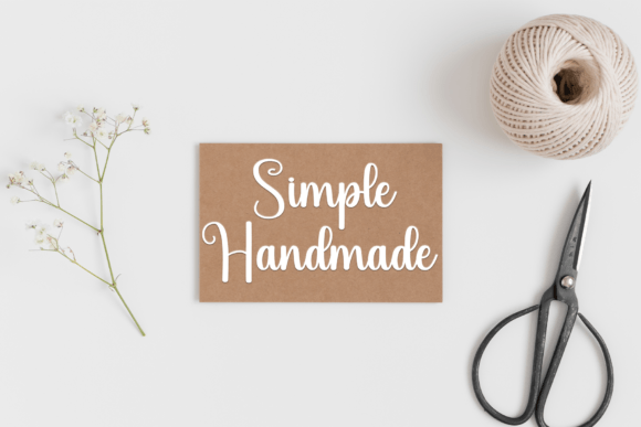Drying Font - Preview 4