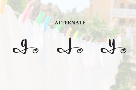 Drying Font - Preview 6