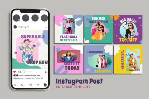 Fashion Super Sale Instagram Post