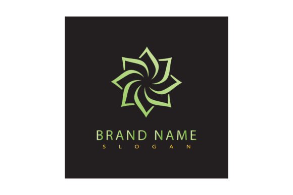 Flower Logo Element Symbol