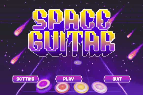 Game Paused Font - Preview 2
