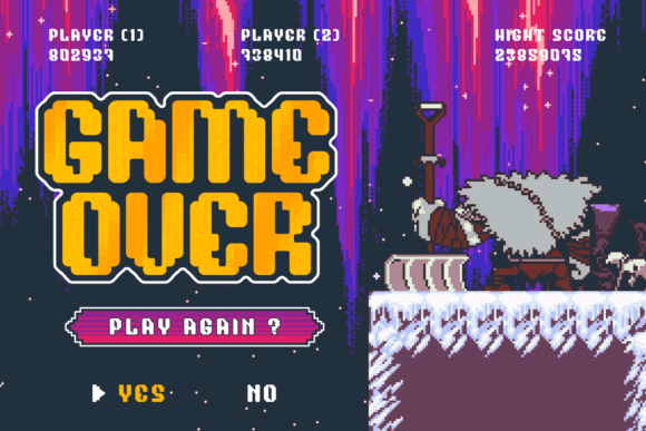 Game Paused Font - Preview 3
