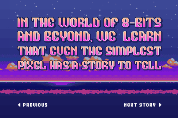 Game Paused Font - Preview 4
