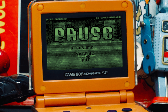 Game Paused Font - Preview 6