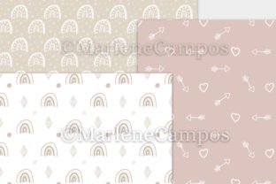 Natural Boho Digital Paper Seamless Graphic by paperart.bymc · Creative ...