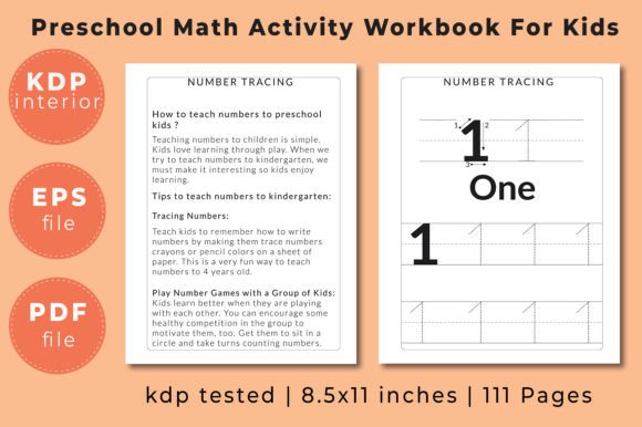 Letter and Number Tracing Workbook Kids Graphic by kznzaman · Creative ...