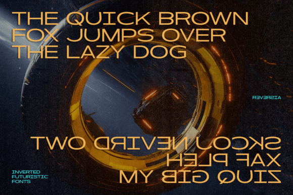 Reversia Font PNG with transparent background - Preview 1