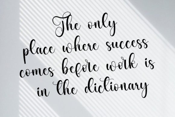Author Font - Preview 3