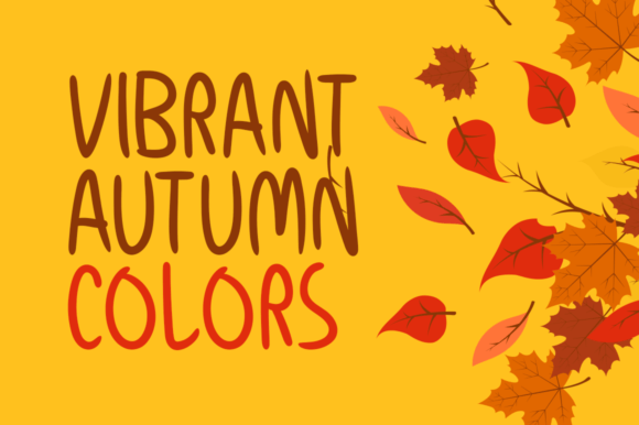 Autumnal Font - Preview 3