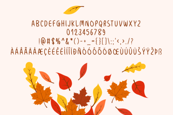Autumnal Font - Preview 4