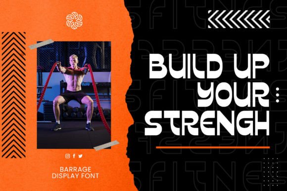 Barrage Font - Preview 3