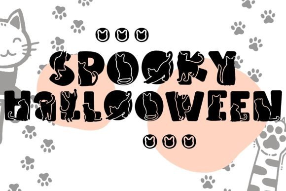 Black Cat Font - Preview 1