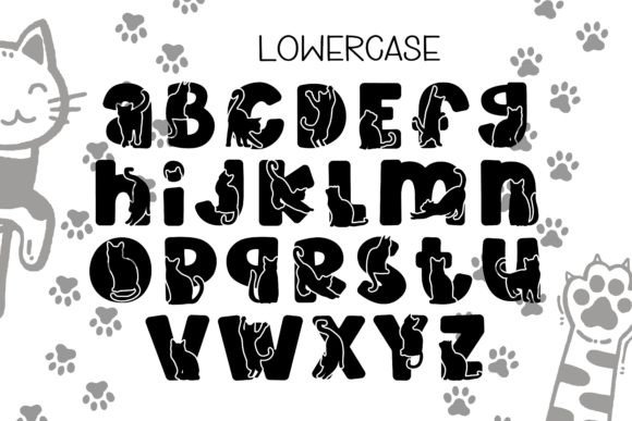 Black Cat Font - Preview 4