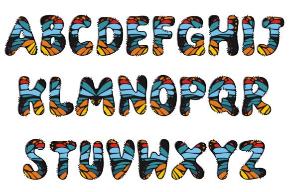 Butterfly Font - Preview 1