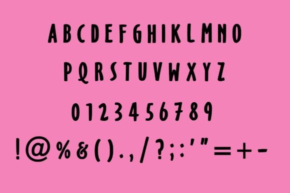 Candy Small Font - Preview 5