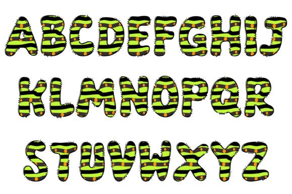 Caterpillar Font - Preview 1