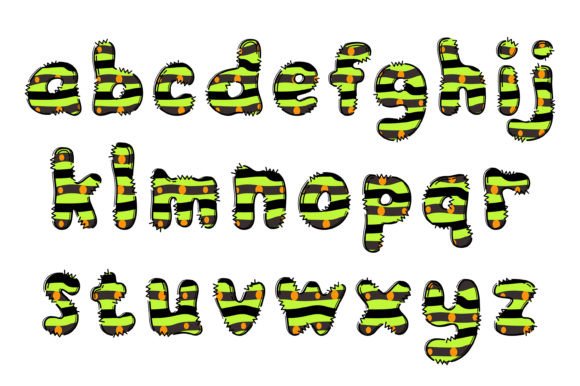 Caterpillar Font - Preview 2