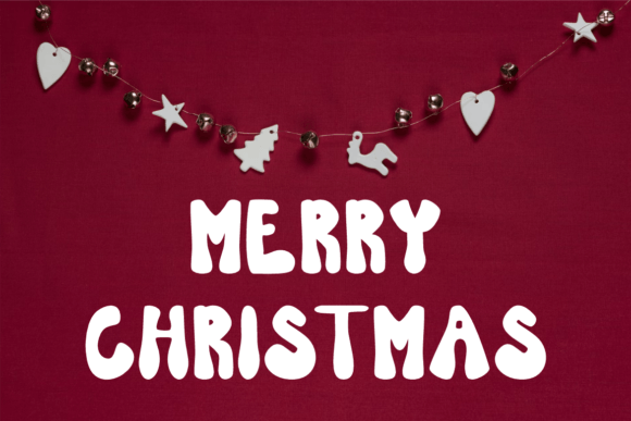 Christmas Awesome Font - Preview 1