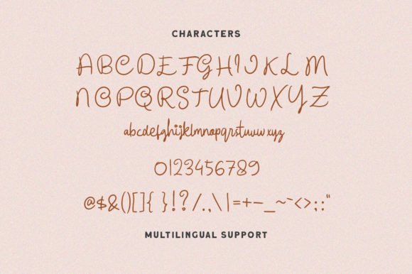 Cutesy Carmen Font PNG with transparent background - Preview 5
