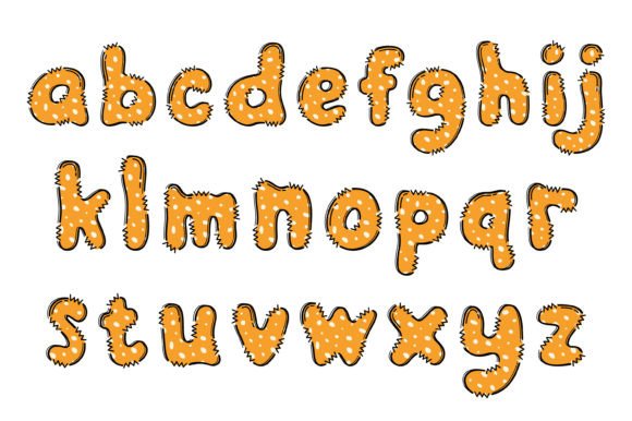 Deer Font PNG with transparent background - Preview 2