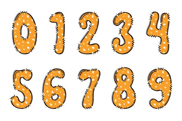 Deer Font PNG with transparent background - Preview 3