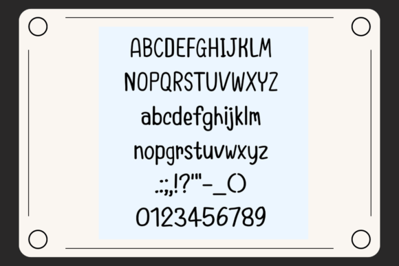 Farmville Font - Preview 2