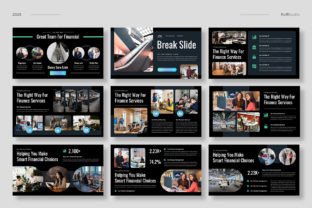 Financial Company Powerpoint Template Graphic by fluff.designstudio ...
