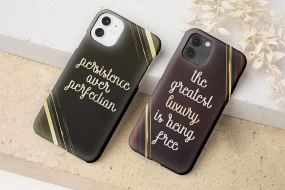 Gold Button Font - Preview 2