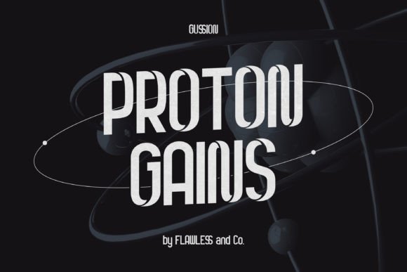 Gussion Font - Preview 1