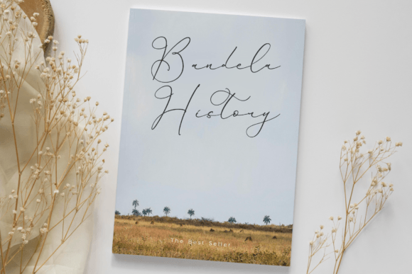 Hardyela Sandert Font PNG with transparent background - Preview 2