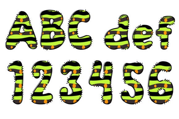 Insect Bundle Font PNG with transparent background - Preview 3