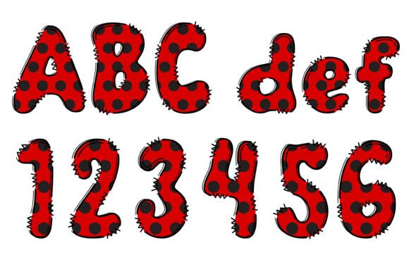 Insect Bundle Font PNG with transparent background - Preview 4