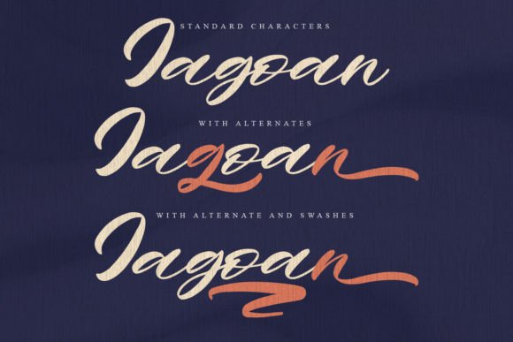 Jagoan Font PNG with transparent background - Preview 1